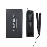 Cloud Nine The Original Iron Glätteisen Schwarz – Haarglätter mit 11 Temperatureinstellungen, Revive Mode® & Sericite®-Platten – Für gesundes, glänzendes Haar bei jedem Haartyp - für präzises Styling