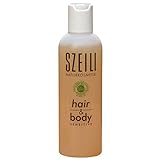 hair & body sensitive - natürliches und veganes Bio-Shampoo von SZEILI Naturkosmetik mit Austria Bio Garantie - für feines Haar und empfindliche Haut