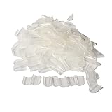 hair2heart Keratin Ersatzbondings für Haarverlängerungen Transparente Nuggets 100 Stk. - Zum Wiedereinarbeiten lose gewordener Bonding Extensions Strähnen