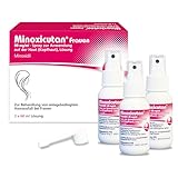 Minoxicutan Frauen 20 mg/ml Spray 3X60 ml für volles Haar - Stoppt Haarausfall, fördert natürliches Haarwachstum