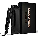 CLOUD NINE The Touch Iron - Haarglätter für gesünderes Haar - Erhitzt sofort - Mit mineralisch angereicherten & beweglichen Keramikplatten - Touch-Technologie zur Temperatursteuerung