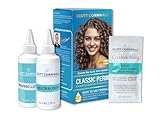 Scott Cornwall Classic Perm Kit mit Aminosäure-Komplex für dauerhafte Locken und Wellen, ohne Duft, Blau