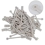 Haar Dauerwelle Lockenwickler, 50pcs Pack Dauerwelle Dauerwelle Stangen Friseurwerkzeug Welle Dauerwelle Hairstyling Stangen Set DIY Friseurwerkzeug Sticks
