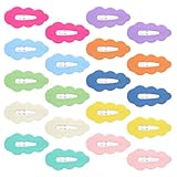 Tyqour 20 Stück Wolken Haarspangen für Mädchen 5cm Haarklammern Kinder aus Metall, Haarklammer Kind Haarspangen Kinder Bunte Wolken Hair Clips Haarschmuck Mädchen Kleinkinder