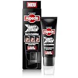 Alpecin Grey Attack Bart & Schläfen Color Booster 50 ml - Graue Haare an Bart und Schläfen abdecken - Für natürlich dunkles Männerhaar - Schrittweise Repigmentierung, mit 5,6-DHI-Technologie