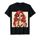 Rockabilly Girl Retro Vintage Lollipop T-Shirt