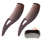 Sularpek 2 Stück Schuppenkamm, Energie-Massage Dandruff Comb, Schuppen Kamm mit Griff, Haarkamm, Kopfhaut Kamm, Scalp Detox Comb, Effektive Reinigung und Kopfhautmassage für Damen und Herren