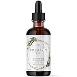 Rosmarinöl von Nordic Pure, 50ml - Stimuliert Haarwachstum - Haaröl gegen Haarausfall - 100% naturreines Rosmarin Öl - Rosmarinöl Haare