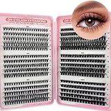 KEYRI 580 Stück Wimpern Extensions 30-40-50-60-80-100D Curl Lash Extension Set Künstliche Wimpern für Wimpernverlängerung zu Hause DIY Wimpern Extensions für Anfänger Mädchen und Frauen (8-16mm Mix)