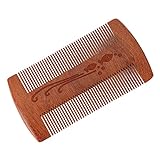 Sandelholz-Läusekamm, fördert gesundes Haarwachstum, tragbare Läuseentfernung, Holzkamm, feiner Zahn, für Männer für Zuhause