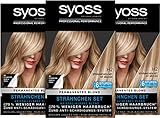 SYOSS H2 Blond Highlights Set bis zu 6 Stufen Aufhellung, 95 ml (3er Pack)